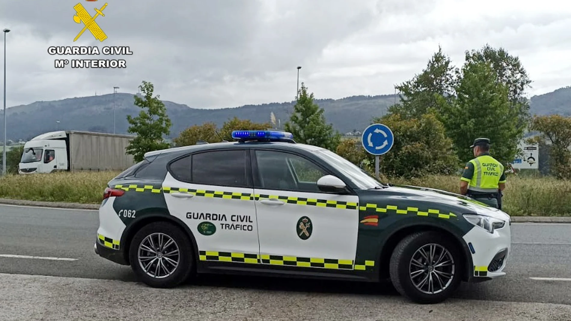 Tráfico vigilancia. REMITIDA / HANDOUT por Guardia Civil Fotografía remitida a medios de comunicación exclusivamente para ilustrar la noticia a la que hace referencia la imagen, y citando la procedencia de la imagen en la firma 06/09/2024