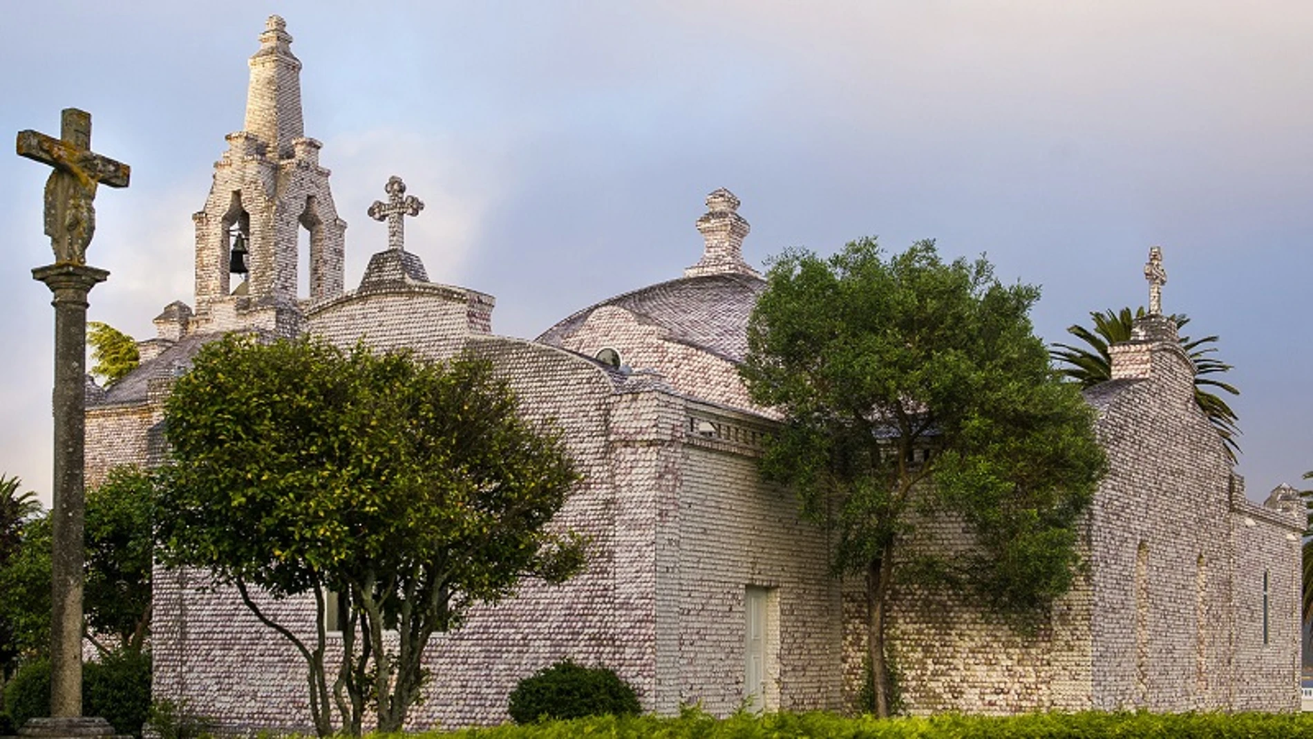Exterior de la capilla.