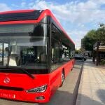 Imagen de uno de los nuevos autobuses 100% el&eacute;ctricos que circular&aacute;n pr&oacute;ximamente por las calles de Toledo