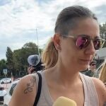 Elia Muñoz abandona el hospital abatida ante el empeoramiento de su padre