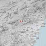 Epicentro del temblor registrado este jueves en Abanilla