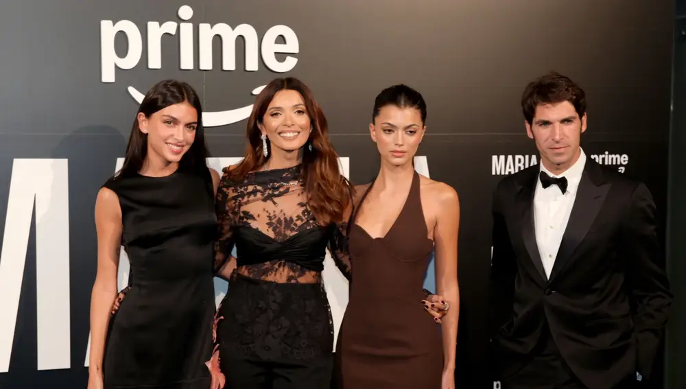 Lucía Rivera, Maria Cerqueira, Kika Cerqueira y Cayetano Rivera