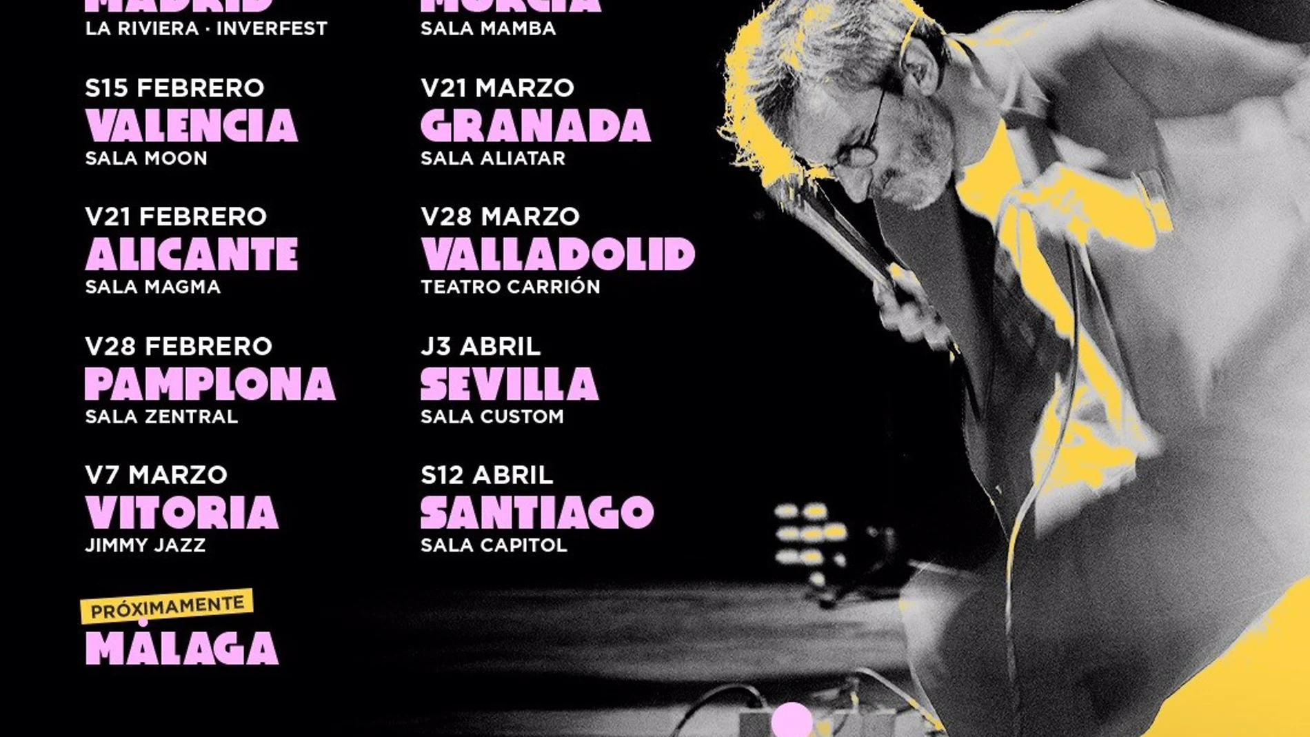 Xoel López regresa a las salas con una gira en 2025 en ciudades como Madrid, Barcelona, Valencia o Bilbao
