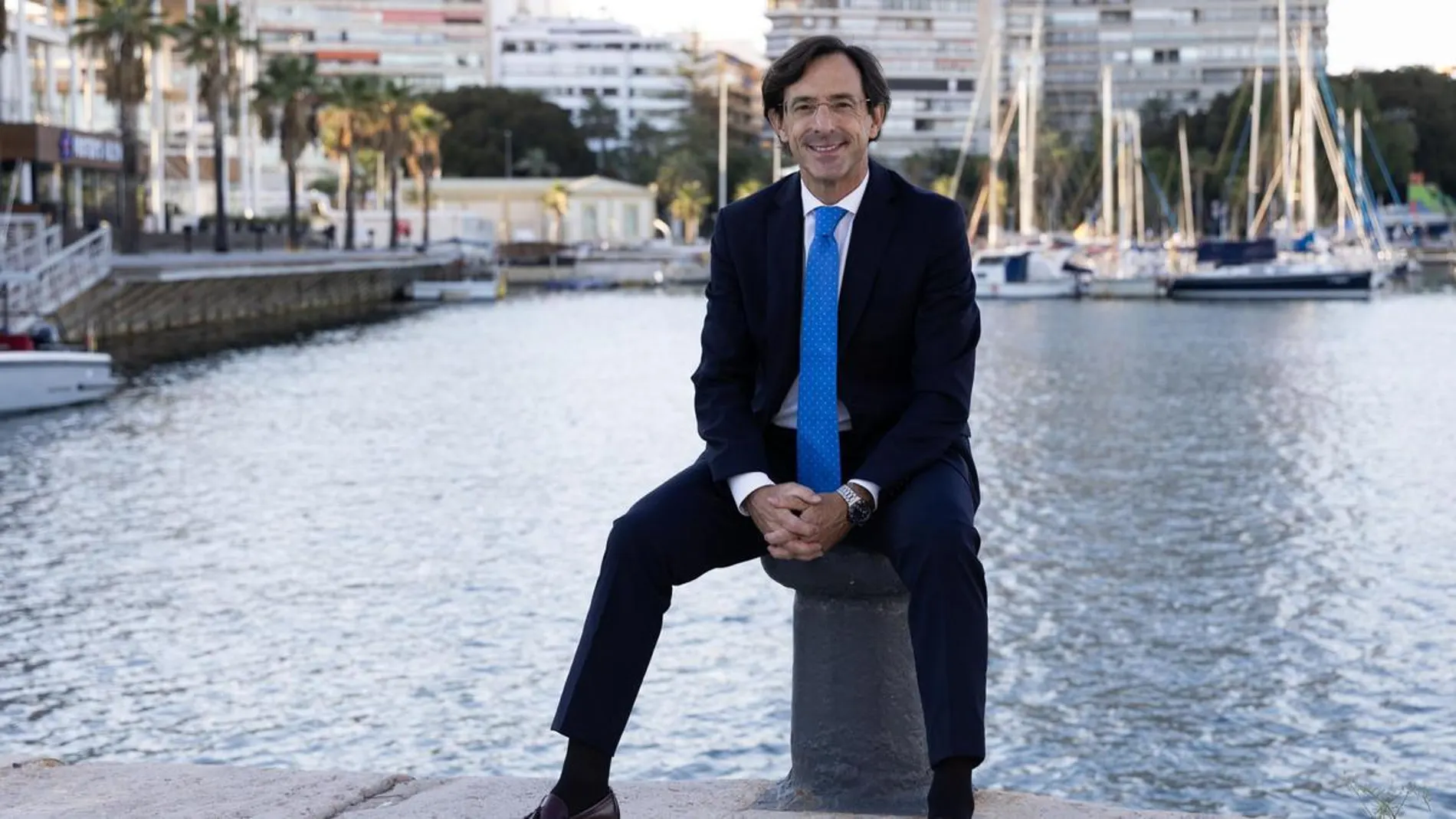 Luis Rodríguez, presidente de la Autoridad Portuaria de Alicante