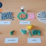 Material incautado en la operación contra el tráfico de drogas 