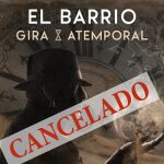 Suspendido el concierto de El Barrio en Azuqueca de Henares (Guadalajara)