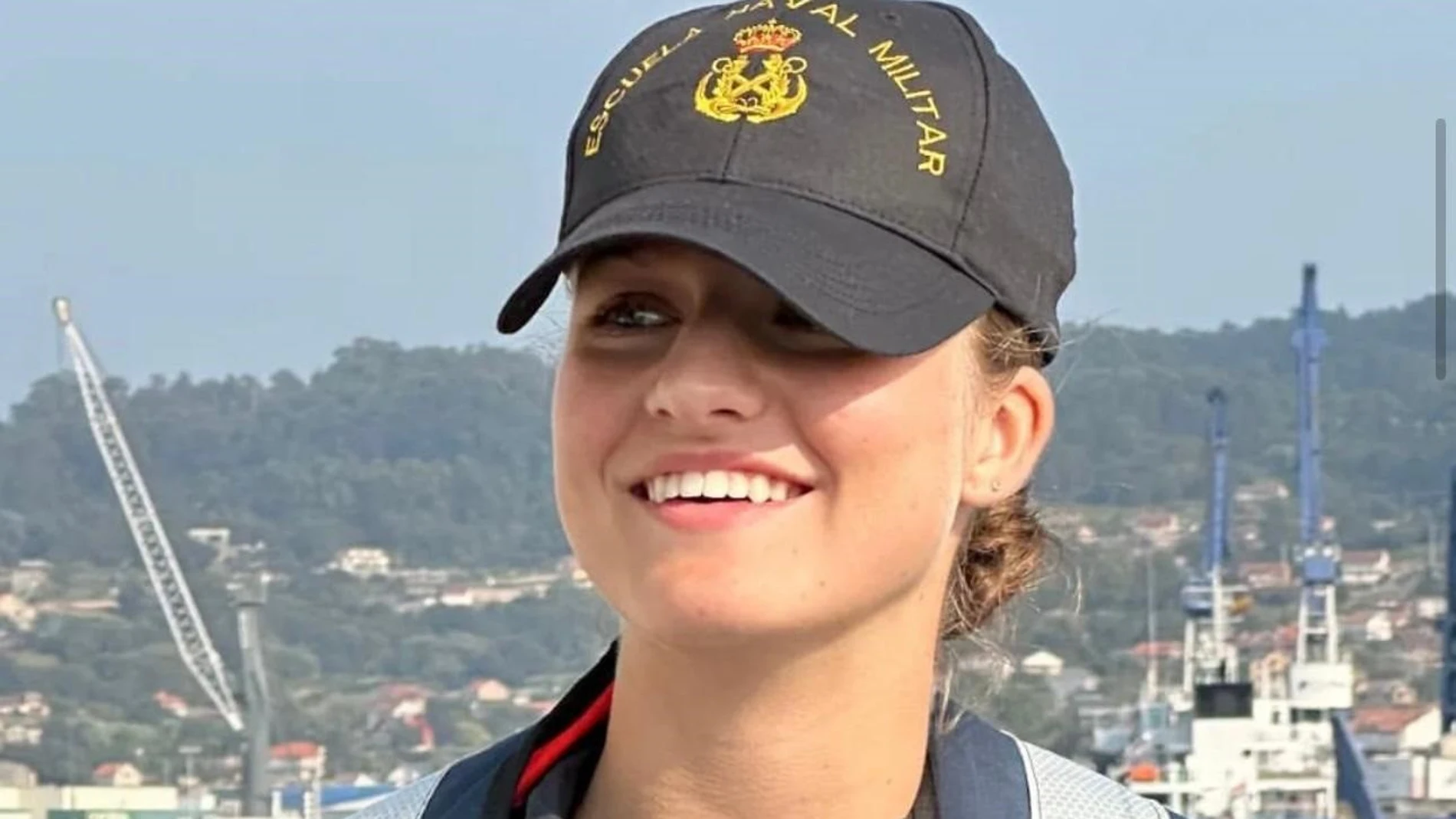 La princesa de Asturias, Leonor de Borbón Ortiz, en la Escuela Naval Militar de Marín.REMITIDA / HANDOUT por ARMADA ESPAÑOLAFotografía remitida a medios de comunicación exclusivamente para ilustrar la noticia a la que hace referencia la imagen, y citando la procedencia de la imagen en la firma20/09/2024