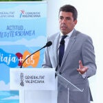 El presidente de la Generalitat, Carlos Mazón 