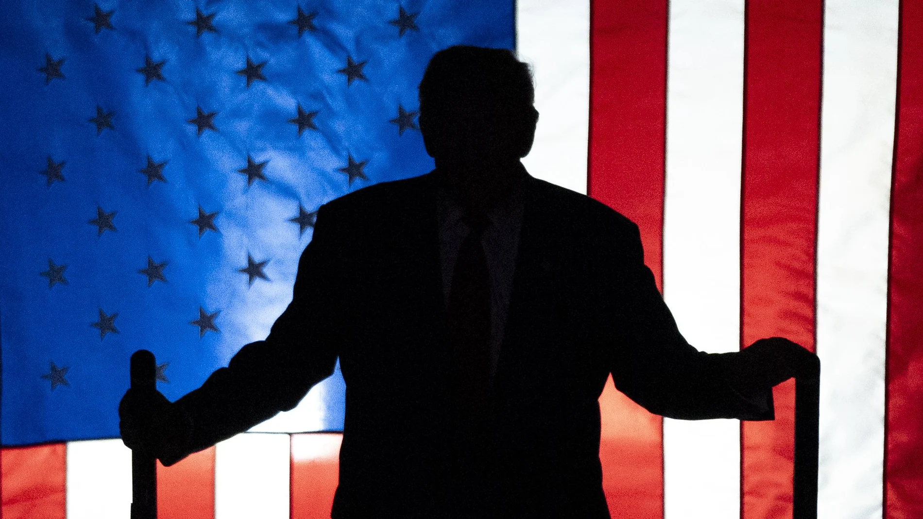 Republican presidential nominee former President Donald Trump arrives to speak at a campaign event at Nassau Coliseum, Wednesday, Sept. 18, 2024, in Uniondale, N.Y.