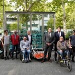 Presentación de las nuevas bicicletas por parte de Jesús Julio Carnero en Valladolid