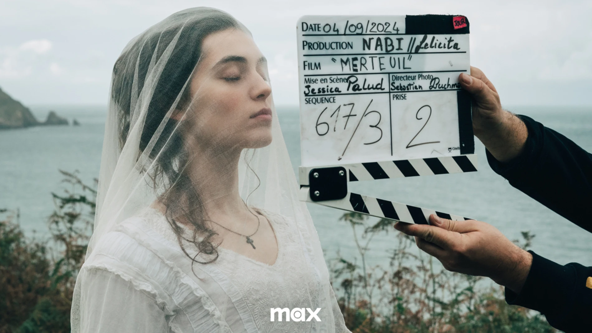 Imagen del rodaje de la serie "Merteuil"