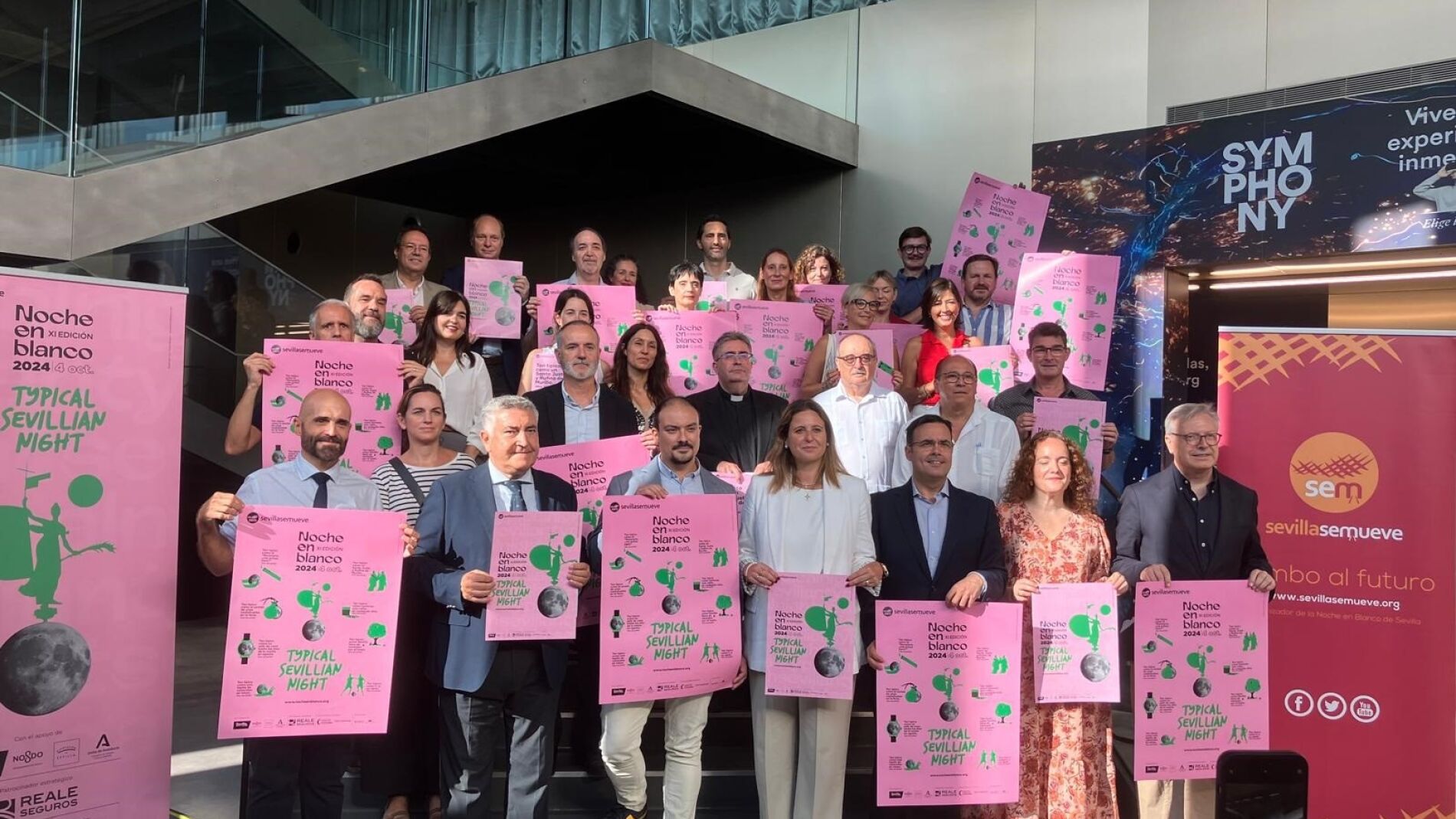 La asociación 'sevillasemueve' presenta en el Caixaforum Sevilla la programación oficial de la Noche en Blanco 2024.REMITIDA / HANDOUT por 'SEVILLASEMUEVE'Fotografía remitida a medios de comunicación exclusivamente para ilustrar la noticia a la que hace referencia la imagen, y citando la procedencia de la imagen en la firma20/09/2024
