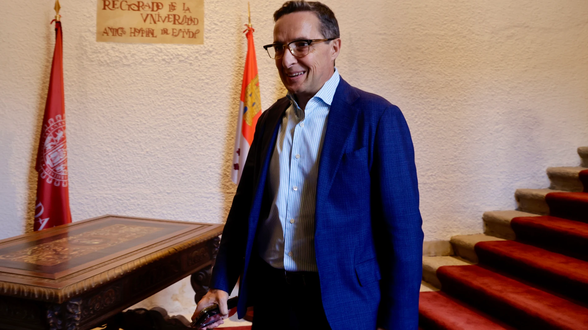 El rector de la USAL, Juan Manuel Corchado