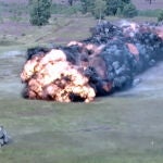 ABV Keiler, el monstruoso desminador de 63 toneladas que despeja minas a una velocidad de 250 m/m.