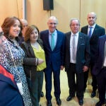 javier Iglesias junto a varios alcaldes de la provincia de Salamanca