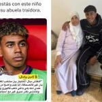 La abuela de Lamine Yamal incendia Marruecos con la nacionalidad del futbolista