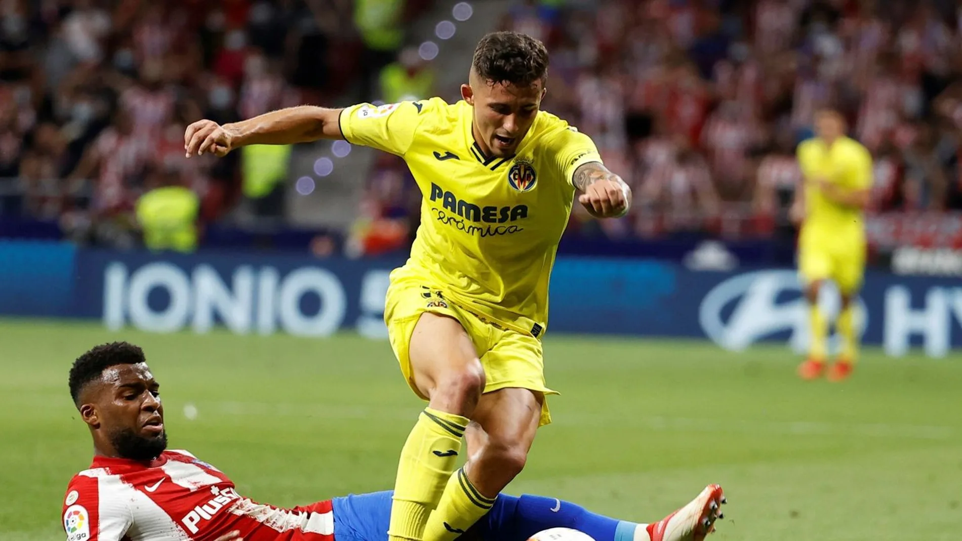 Yeremi Pino con el Villarreal