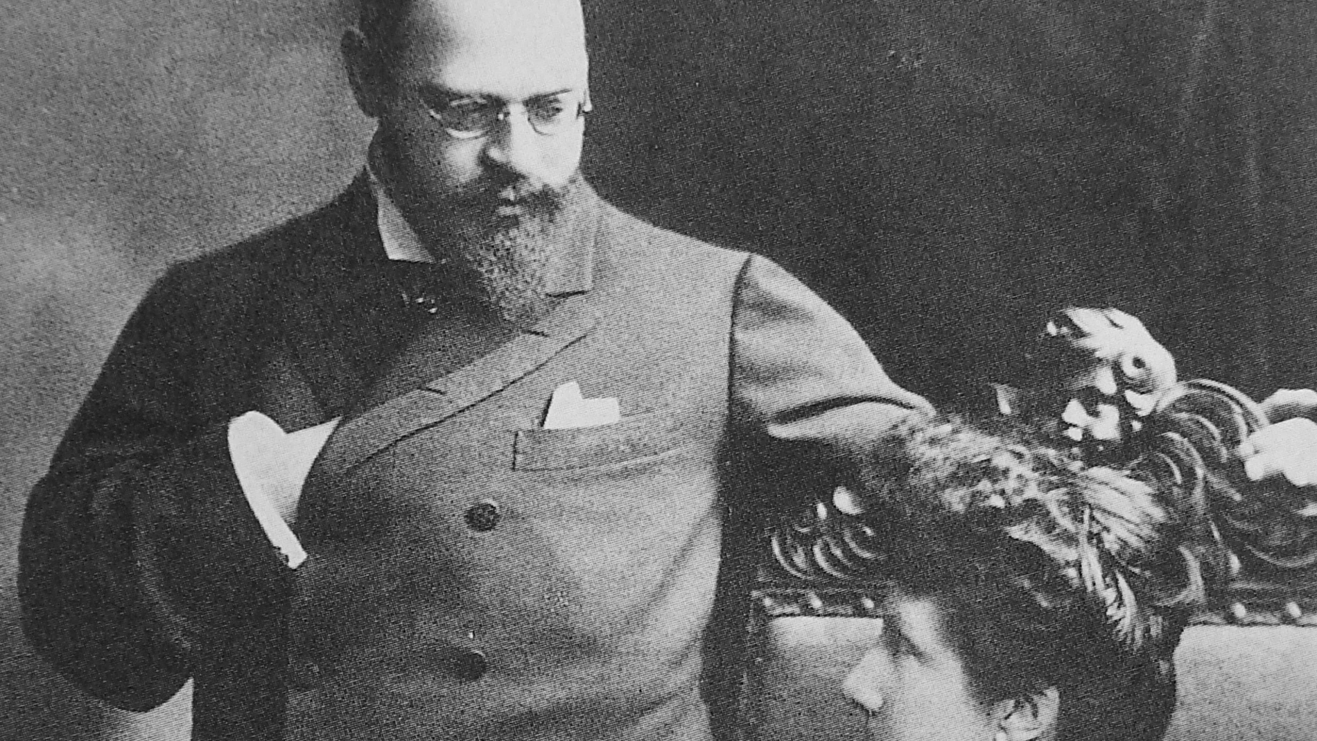 Luis Fernando de Baviera y la infanta Paz