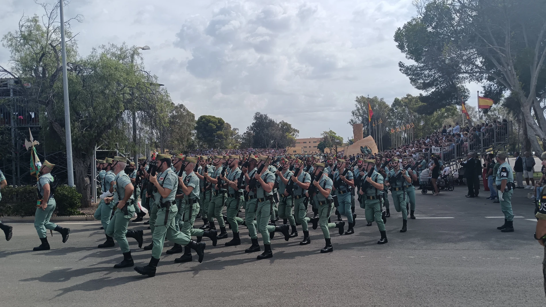 La Brigada de La Legión (BRILEG) ha desarrollado varias actividades divulgativas con motivo de su CIV Aniversario Fundacional