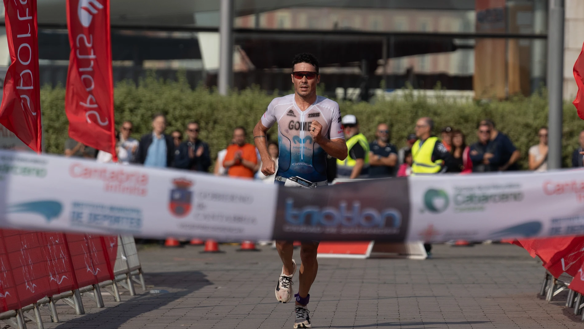 Javier Gómez Noya en el Triatlón Ciudad de Santander