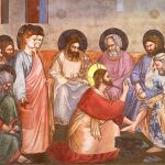 "La lavanda dei piedi", de Giotto di Bondone