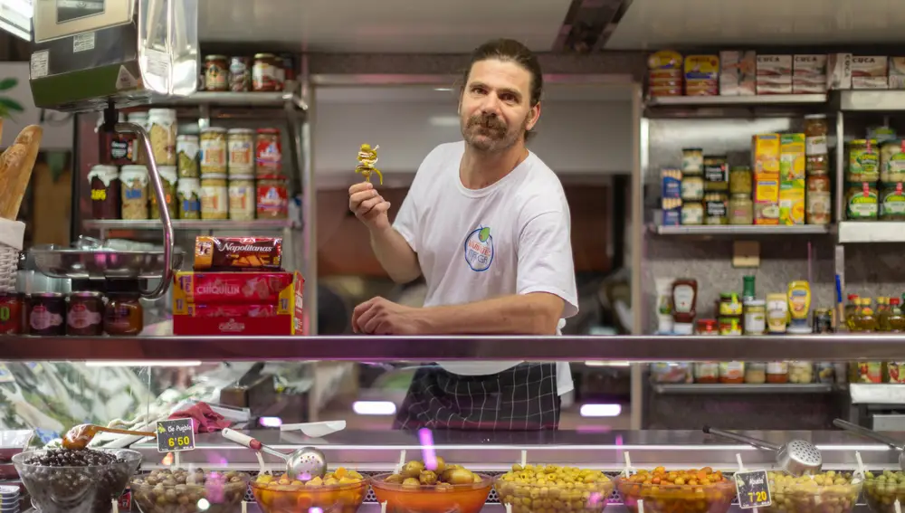Manuel López. Mercado de La Cebada
