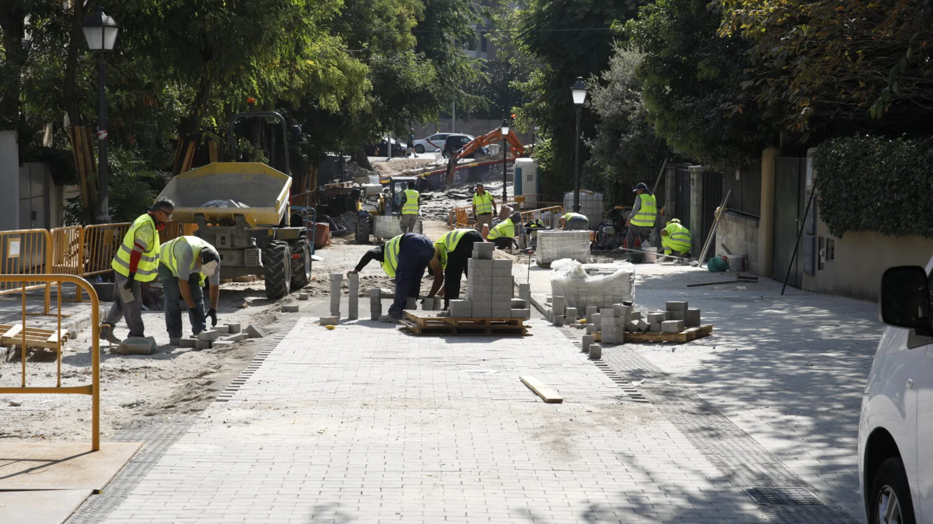 Obras en El Viso
