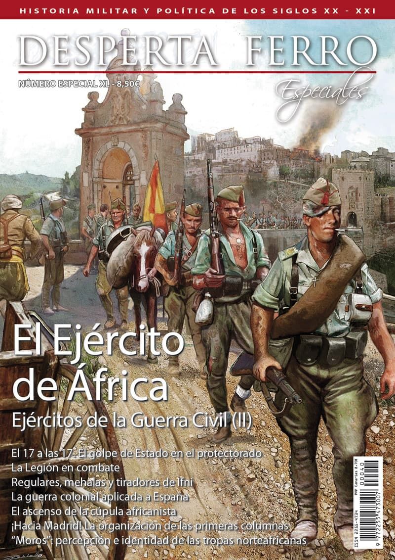 Portada de "El Ejército de África"