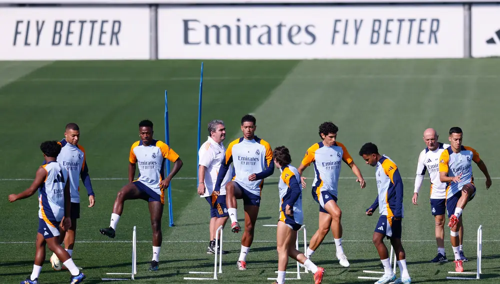 Real Madrid training day in Madrid