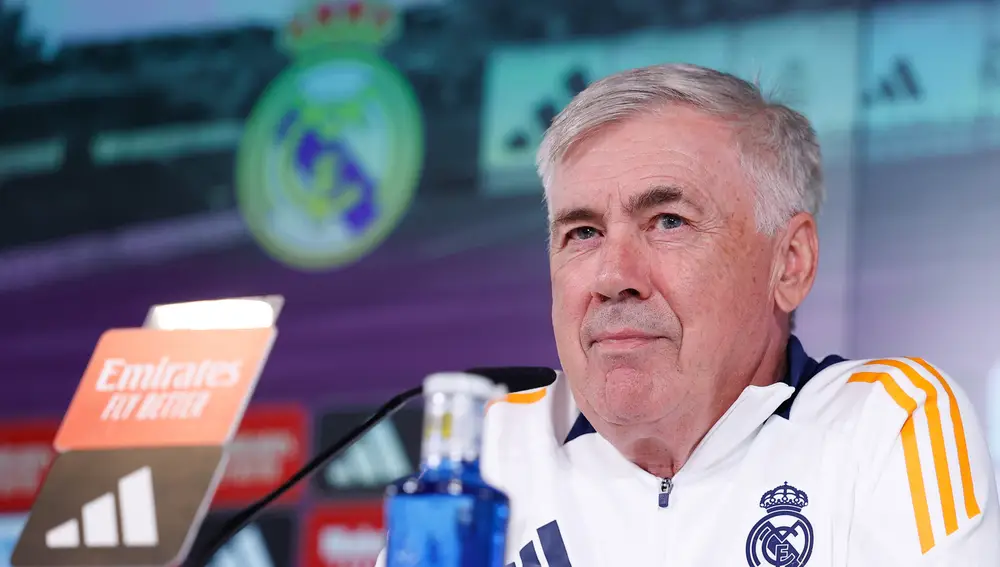 Carlo Ancelotti press conference for Real Madrid - LaLiga EA Sports