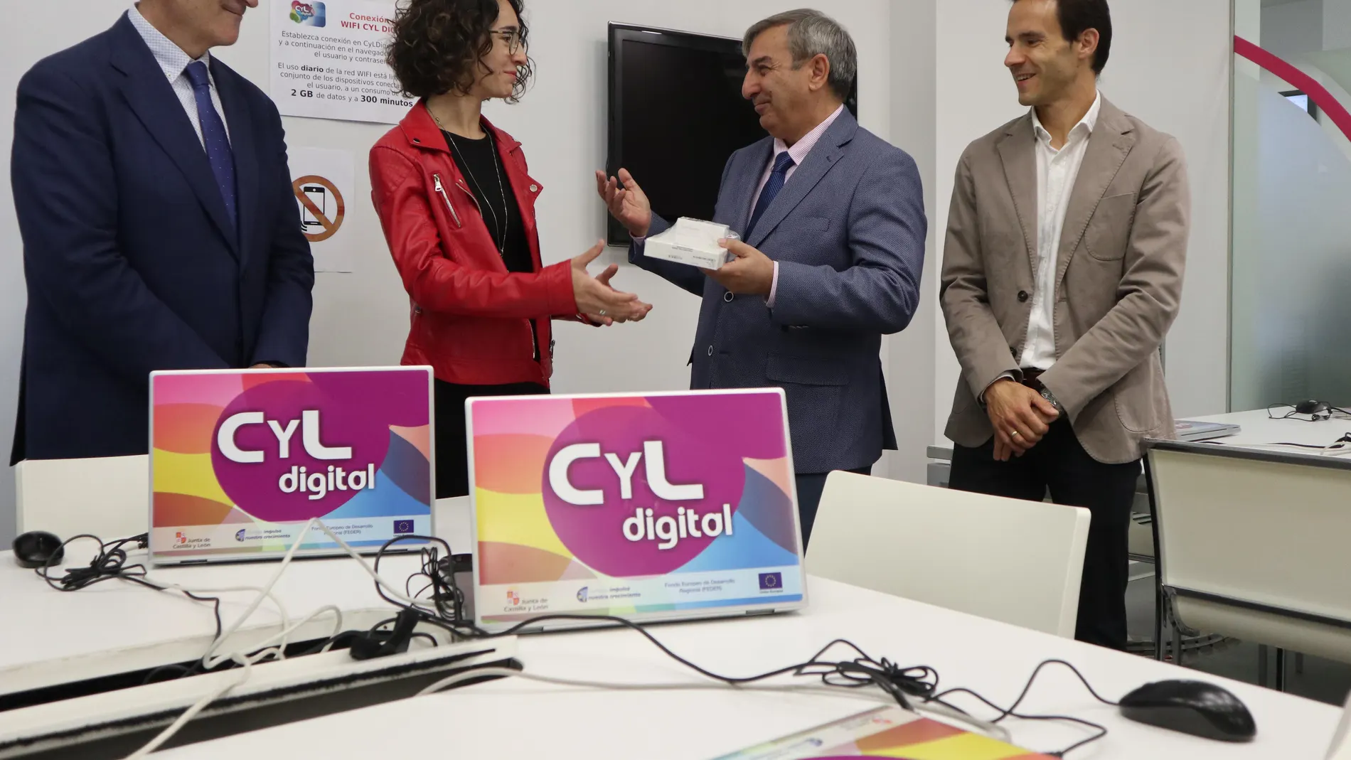 Sanz Merino en uno de los espacios CyL Digital