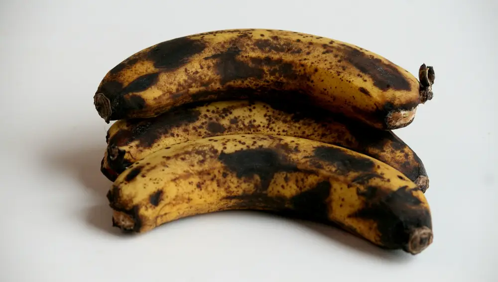 Plátanos muy maduros