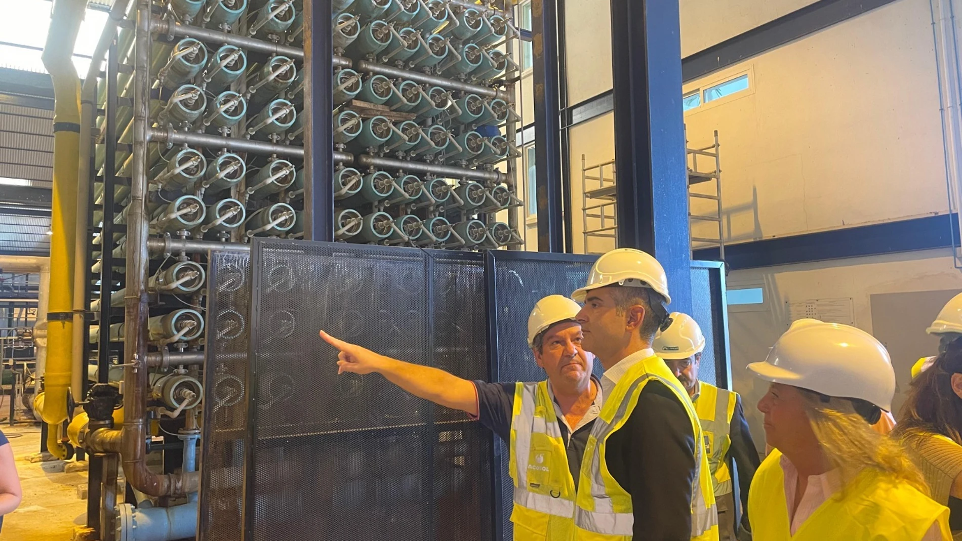Fin de la primera fase de ampliación de la desaladora de Marbella: triplicará su producción en el primer trimestre de 2025