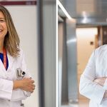 La Dra. Macarena Rodríguez y el Dr. Felipe Villacampa, especialistas del Área de Cáncer Urológico del CCUN