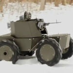 Vídeo: ‘Furia‘, el robot de Ucrania para operaciones militares de alto estrés, asaltando una trinchera rusa.