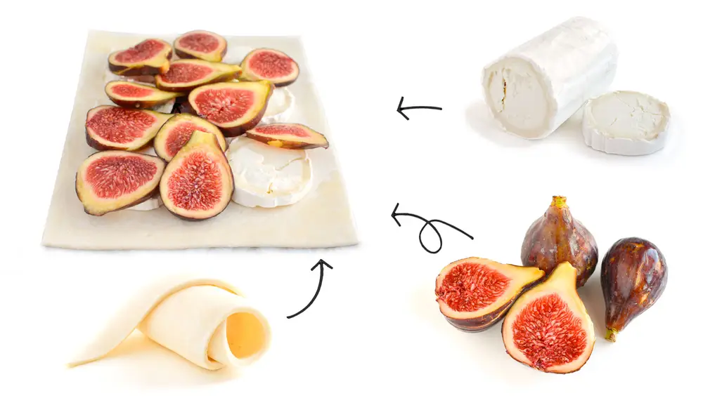 Ingredientes para preparar tartaletas
