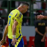 Cristiano Ronaldo, en un partido con el Al-Nassr