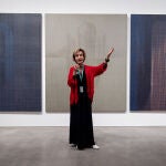 Presentación de la exposición "Soledad Sevilla. Ritmos, tramas, variables"