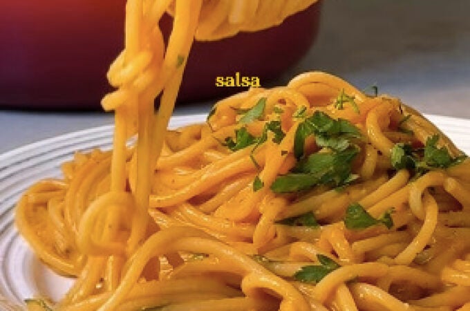 La salsa de calabaza para los espaguetis que se hace viral en redes sociales: es muy otoñal La salsa de calabaza para los espaguetis que se hace viral en redes sociales: es muy otoñal