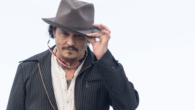 El actor Johnny Depp en la 72 edición del Festival Internacional de Cine de San Sebastián