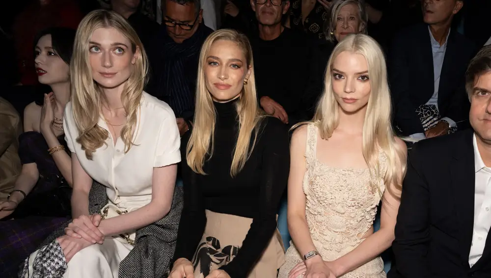 Beatrice Borromeo en el front row del desfile de Dior en París