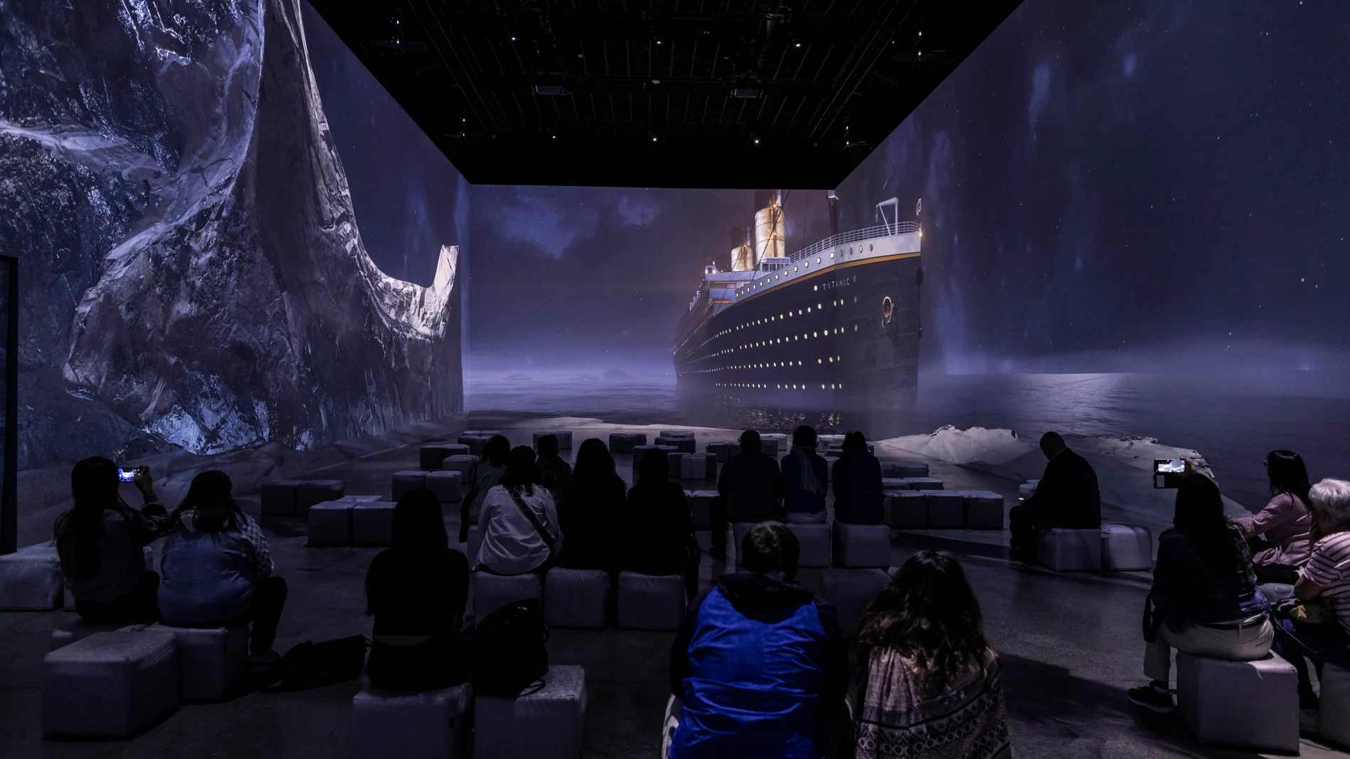 Exposición inmersiva sobre el Titanic en Matadero. ©Gonzalo Pérez Mata