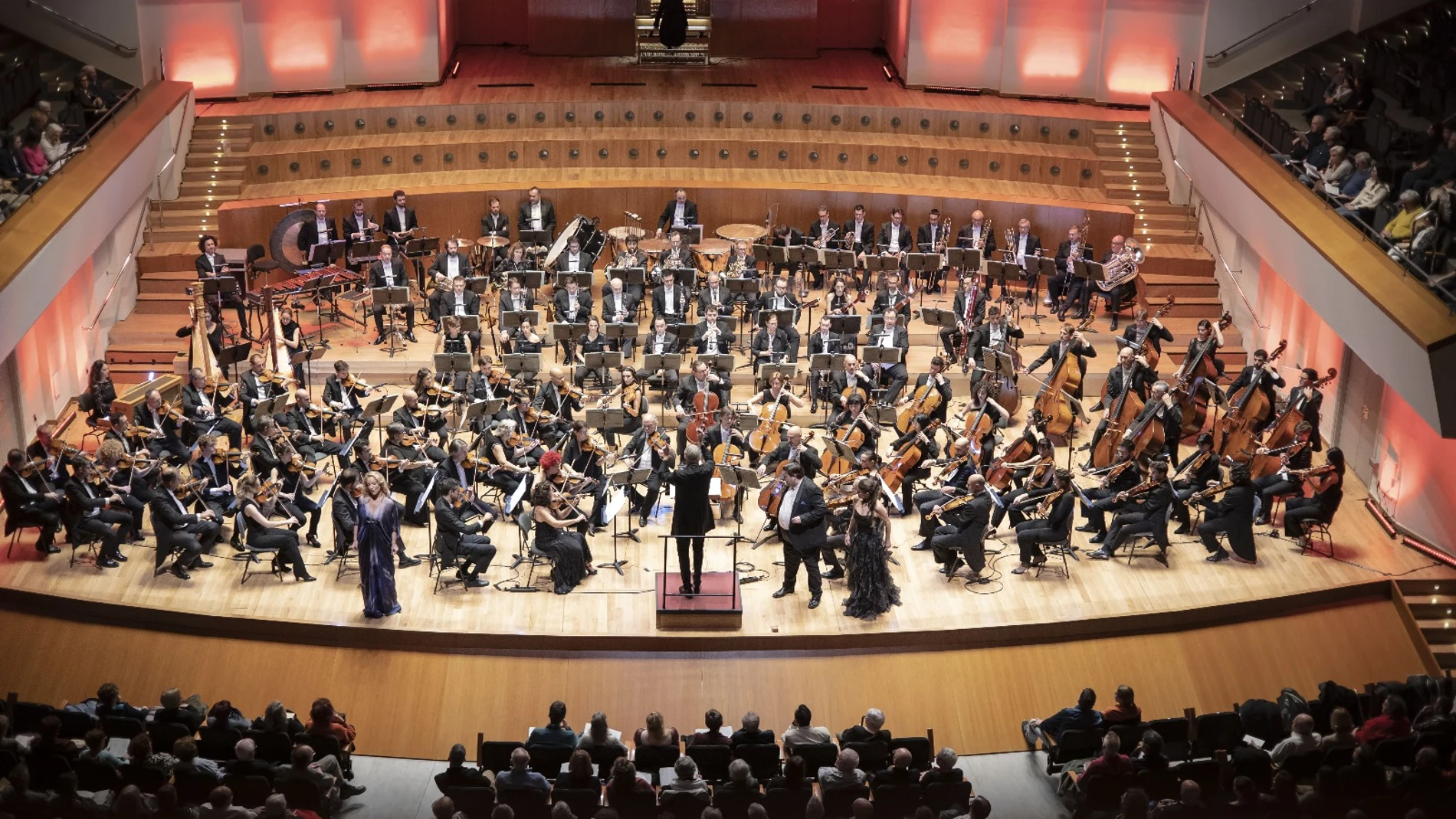 Imagen de un concierto en el Palau de la Música