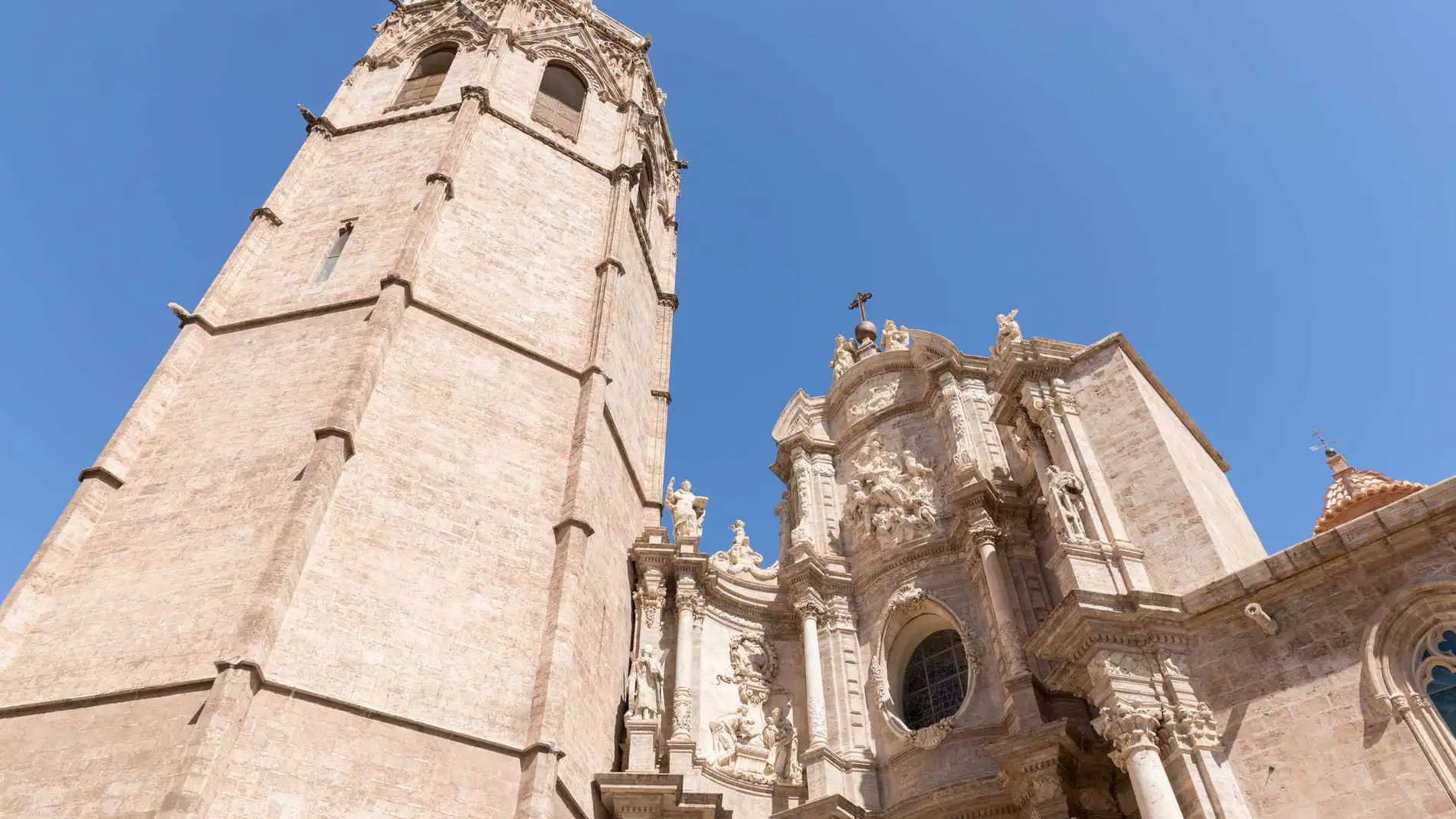 Imagen de la Torre de la Catedral de Valencia, conocida como Miguelete