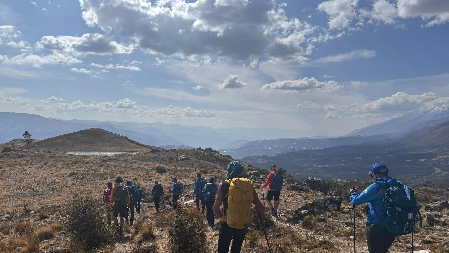 Llegada a Huaraz (Perú) para iniciar las distintas pruebas