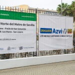 Inicio de obras del tramo 2 (Los Mares-San Lázaro) de la línea 3 Norte del metro de Sevilla