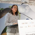 María González Corral durante su intervención