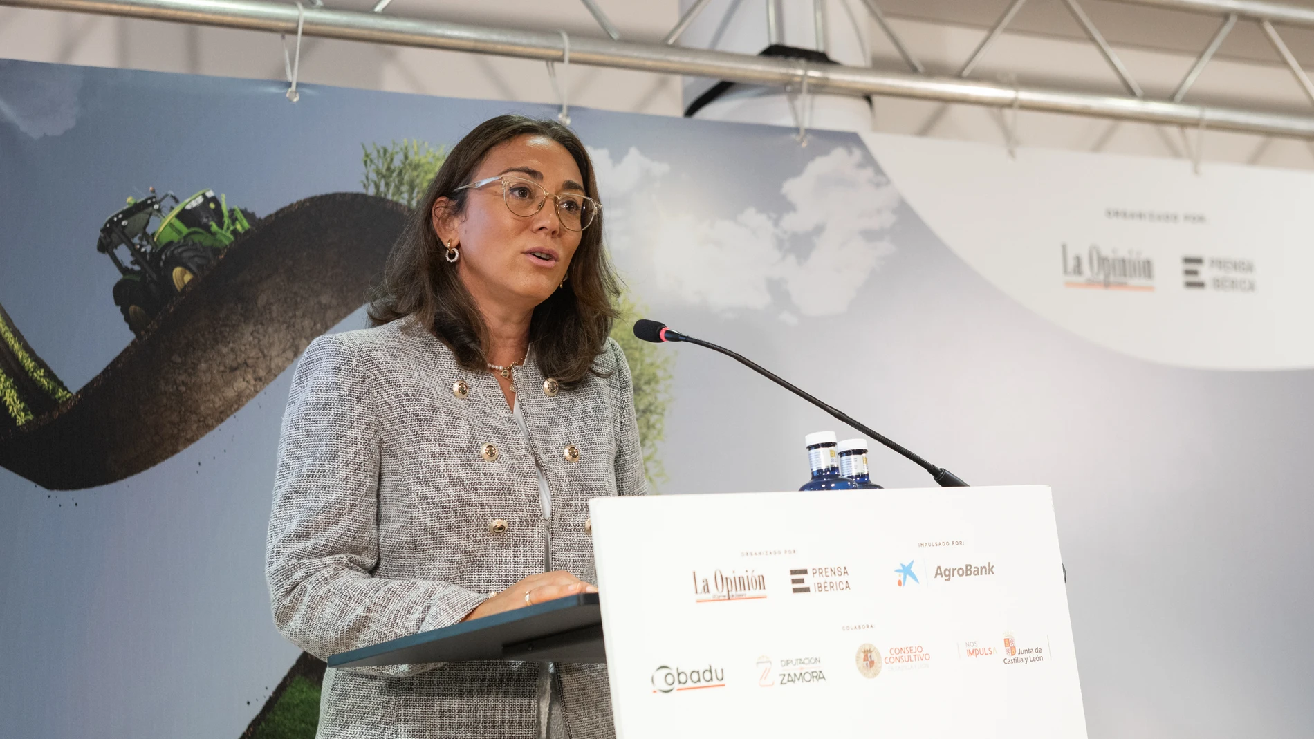 María González Corral durante su intervención