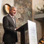El alcalde de Barcelona, Jaume Collboni, en el acto 'Una ciudad, muchas voces. Celebración Interreligiosa Copa América Barcelona'