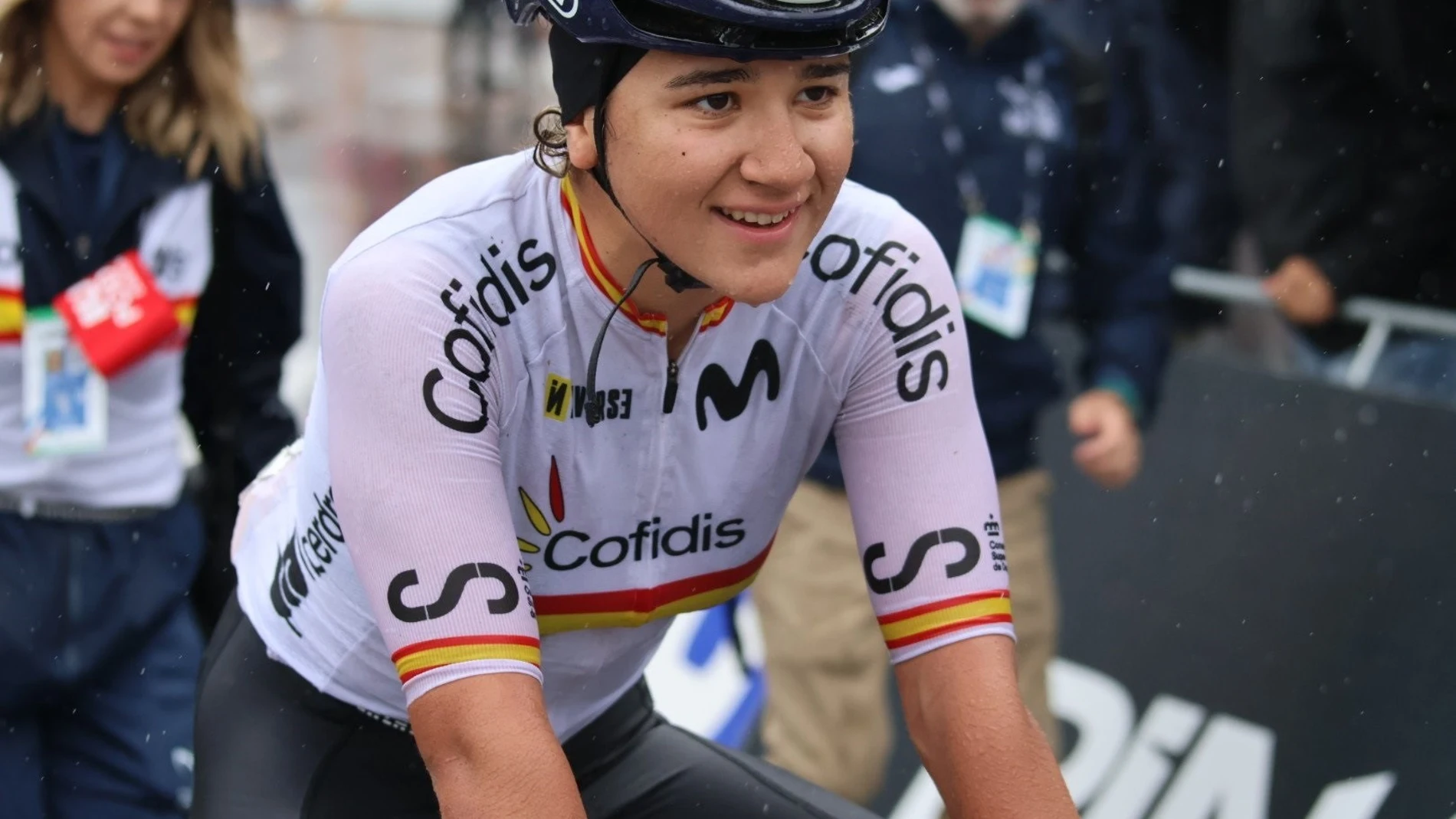 La ciclista española Paula Ostiz, en el Mundial junior de Zurich (Suiza). REMITIDA / HANDOUT por RFEC Fotografía remitida a medios de comunicación exclusivamente para ilustrar la noticia a la que hace referencia la imagen, y citando la procedencia de la imagen en la firma 26/09/2024